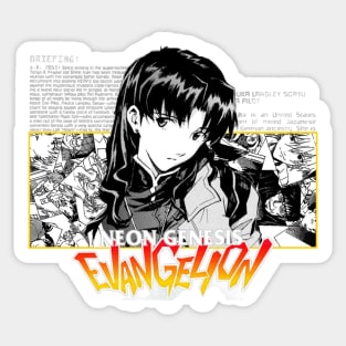 Neon Genesis Evangelion ''MISATO'' V1 Sticker